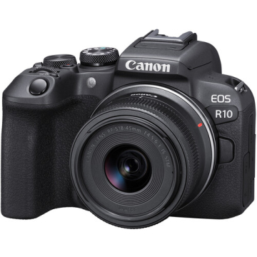 Canon EOS R10 Mirrorless Camera with RFS 18-45mm F4.5-6.3 IS STM Kit