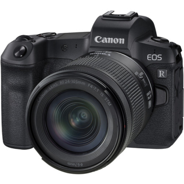 Canon EOS R Mirroless Camera with RF 24-105mm F4-7.1 IS STM Kit
