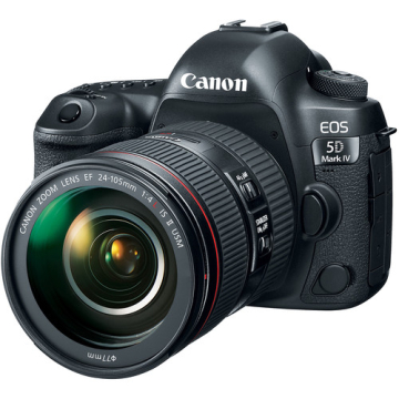 Canon EOS 5D Mark IV Camera with 24-105mm f/4L IS II USM Lens