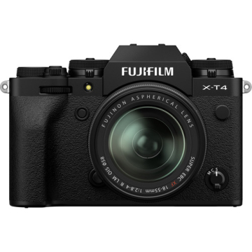 Fujifilm X-T4 Mirrorless Camera with XF 18-55mm F2.8-4 R LM OIS Lens