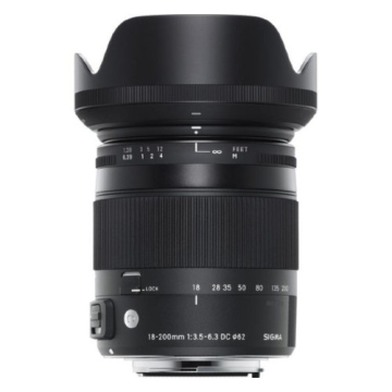 Sigma 18-200mm f/3.5-6.3 DC Macro OS HSM Lens For Nikon