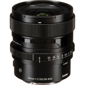 Sigma 20mm f/2 DG DN Contemporary Lens for Sony