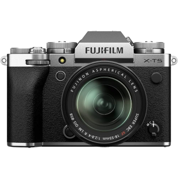 Fujifilm X-T5 Mirrorless Camera with XF 18-55mm F2.8-4 R LM OIS Lens