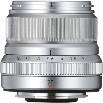 Fujifilm XF 23mm F2 R WR Lens - Silver