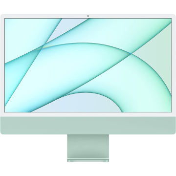 Apple iMac 24-inch MGPH3 (2021) M1 Chip 8-Core CPU and 8-Core GPU, 8GB RAM 256GB SSD, Green