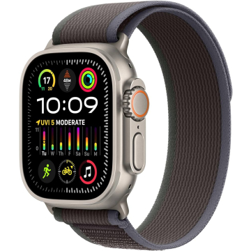 Apple Watch Ultra 2 GPS + Cellular, 49mm Titanium Case with Alpine Loop Small Band (fits 130–160mm wrists)