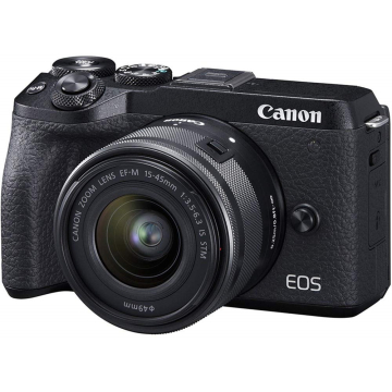 Canon EOS M6 Mark II with 15-45mm