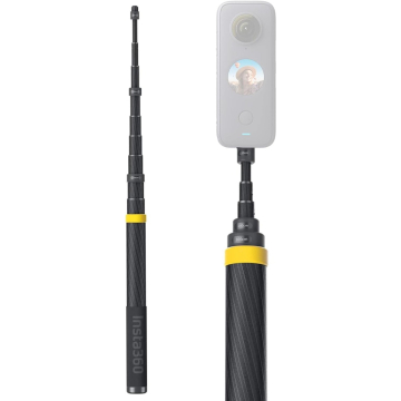 Insta360 Extended Selfie Stick for X3, ONE RS/X2/R/X, and ONE (14 to 118") DINEESS/B
