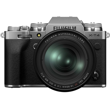 Fujifilm X-T4 Mirrorless Camera with XF 16-80mm F4 R OIS WR Lens