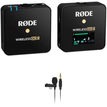 Rode Wireless GO II Single Set Wireless Microphone System