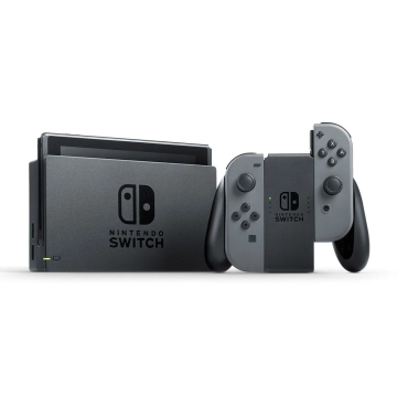 Nintendo Switch (2019) with Grey Joy-Con