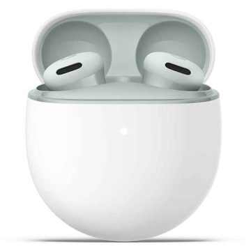 Google Pixel Buds 2a with Active Noise Cancellation Bluetooth Earbuds-Fog