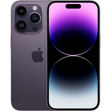 Apple iPhone 14 Pro 5G with FaceTime 1Sim + eSim-Deep Purple-128GB