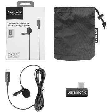 Saramonic LavMicro U3A Microphone with USB Type-C Connector for Android Devices