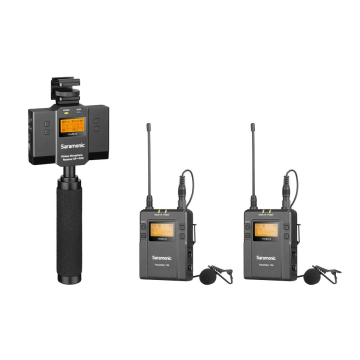 Saramonic UwMic9 Kit13 UHF Wireless and Audio Mixer Microphone System