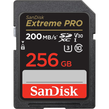 SanDisk Extreme Pro UHS-I SDXC Memory Card-256GB