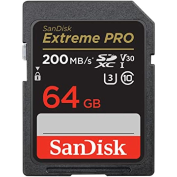 SanDisk Extreme Pro UHS-I SDXC Memory Card-64GB