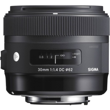 Sigma 30mm F1.4 EX DC HSM Art Lens for Canon