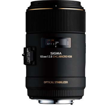 Sigma 105mm f/2.8 EX DG OS HSM Macro Lens for Canon