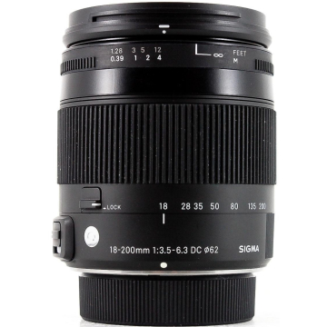 Sigma 18-200mm f/3.5-6.3 DC Macro OS HSM Lens For Canon