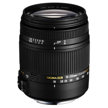 Sigma 18-250mm F/3.5-6.3 DC Macro OS HSM Lens for Canon