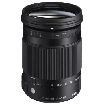 Sigma 18-300mm F/3.5-6.3 DC Macro OS HSM Lens For Nikon