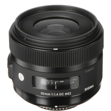 Sigma 30mm F1.4 EX DC HSM Art Lens for Nikon