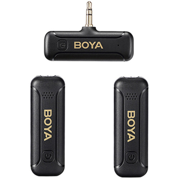 Boya BY-WM3T2-M2 2.4GHz Dual-Channel Wireless Microphone System