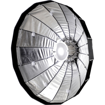 Phottix Rani 85 Folding Beauty Dish (85cm, 33", Silver, 16-Rod)